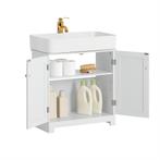2dekans | SoBuy Wastafel Onderkast - 2 Deurs - 60 x 60 x 29, Huis en Inrichting, Ophalen of Verzenden, Nieuw