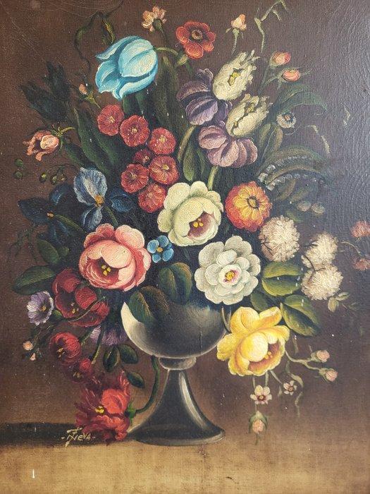 NEVA - Bouquet dans la tradition hollandaise, Antiquités & Art, Curiosités & Brocante