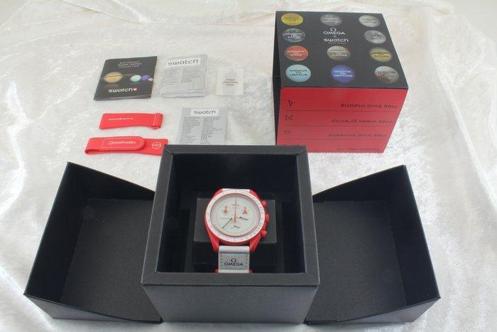 Omega x Swatch - Speedmaster MoonSwatch Mission to the Moon, Handtassen en Accessoires, Horloges | Heren