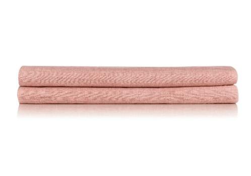 ZoHome Laken Lino Old Rose - 100% Katoen, Huis en Inrichting, Slaapkamer | Beddengoed