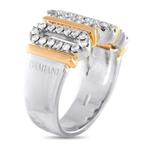 Damiani - Ring - 18 karaat Geel goud, Witgoud, 18K wit en, Nieuw