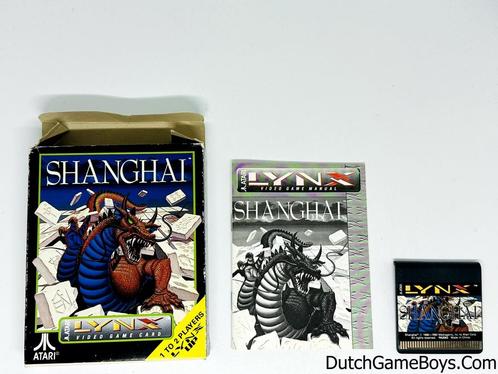 Atari Lynx - Shanghai, Games en Spelcomputers, Spelcomputers | Atari, Gebruikt, Verzenden