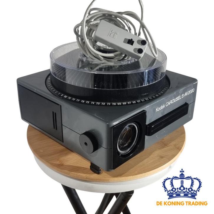 Kodak Carousel S-AV2000 | Diaprojector | Dia viewer | Dia, Audio, Tv en Foto, Diaprojectoren, Gebruikt, Verzenden