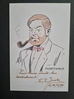 Blake & Mortimer - Mortimer + rehauts + dédicace manuscrite, Boeken, Stripverhalen, Nieuw