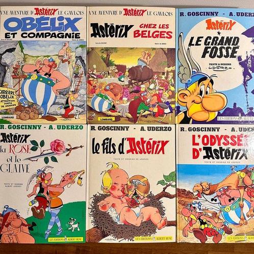 Astérix T23 à T27 + T29 - 6x C - 6 Album - Eerste druk -, Boeken, Stripverhalen