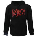 Slayer Distorted Logo Band Hoodie Trui - Officiële, Nieuw