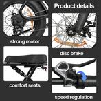 C91 Elektrische Fiets - Off-Road Smart Fatbike - 1000W -, Verzenden, Nieuw, Stuff Certified®