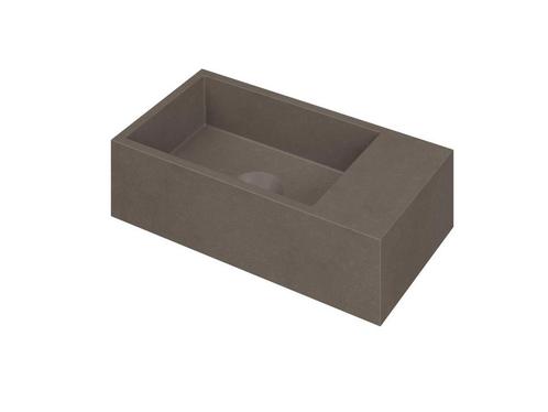 INK Versus Fontein Quartz Zonder Kraangat Rechts Beton, Doe-het-zelf en Bouw, Sanitair, Overige typen, Nieuw, Ophalen of Verzenden