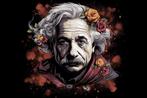 rudy barret - Einstein en Fleurs - XXL, Antiek en Kunst, Kunst | Schilderijen | Modern