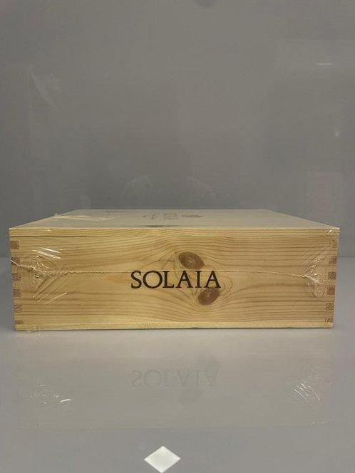 2020 Marchesi Antinori, Solaia - Toscane Cru - 3 Flessen, Verzamelen, Wijnen
