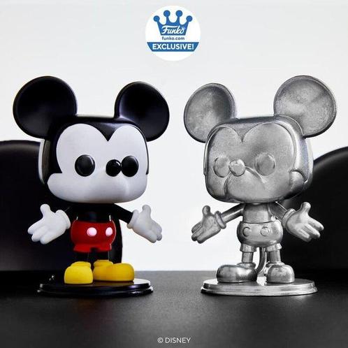 Funko - Funko Pop Disney Pop! Die-Cast Mickey Mouse - 2020+, Antiek en Kunst, Antiek | Speelgoed