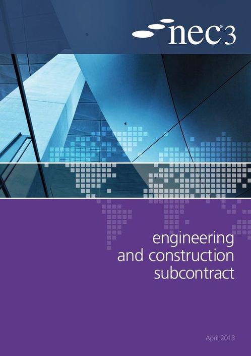 NEC3 Engineering & Construction Subcontr 9780727758811 Nec, Boeken, Taal | Engels, Gelezen, Verzenden