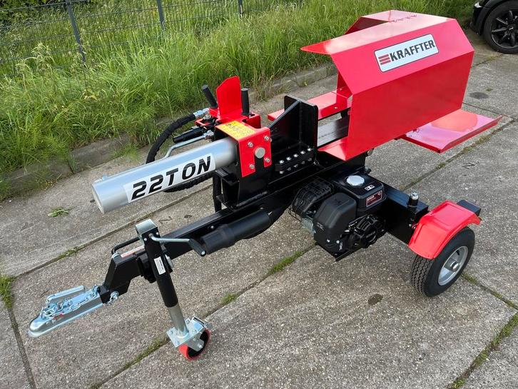 Kraffter 22T Houtklover Kohler 196cc Horizontaal, Zakelijke goederen, Landbouw | Werktuigen