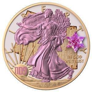 Verenigde Staten. 1 Dollar 2019 Liberty Eagle - Jewish, Postzegels en Munten, Munten | Europa | Niet-Euromunten