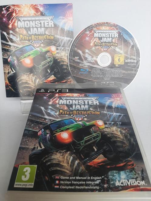 Monster Jam Path of Destruction Playstation 3, Consoles de jeu & Jeux vidéo, Jeux | Sony PlayStation 3, Enlèvement ou Envoi