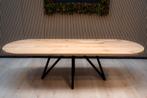 Tafel plat ovaal eikenhout - Flower poot - Pura Natura, Auto diversen