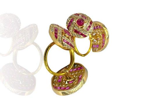 Boutons de manchette - 18 carats Or jaune, Boutons de, Handtassen en Accessoires, Antieke sieraden