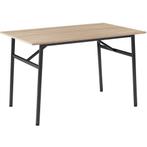 Eetkamertafel Swansea industrieel 120x75x76cm - Industrieel