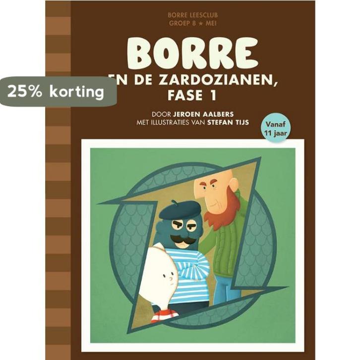 De Gestreepte Boekjes - Borre en de Zardozianen fase 1, Boeken, Kinderboeken | Kleuters, Zo goed als nieuw, Verzenden