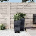 vidaXL Plantenbak uitneembare bak beton-look 11/26,5 L PP, Tuin en Terras, Verzenden, Nieuw