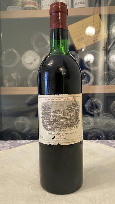 1978 Château Lafite Rothschild - Pauillac 1er Grand Cru, Collections, Vins