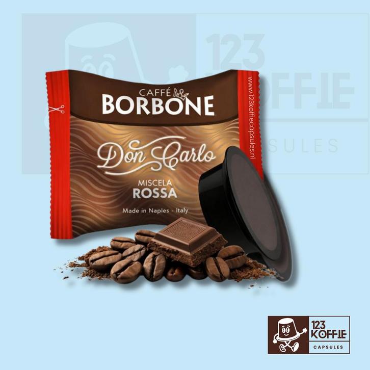 Borbone Rossa capsules A Modo Mio 100 stuks, Electroménager, Accessoires de machine à café, Envoi