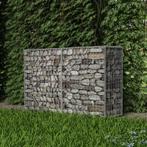 vidaXL Gabion mand 150x50x100 cm gegalvaniseerd staal, Tuin en Terras, Verzenden, Nieuw