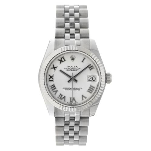 Rolex Datejust 31 178274 uit 2012, Handtassen en Accessoires, Horloges | Dames, Verzenden