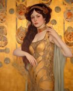 Ksavera - Belle Epoque DS0742 - canvas XXL - 120cm, Nieuw