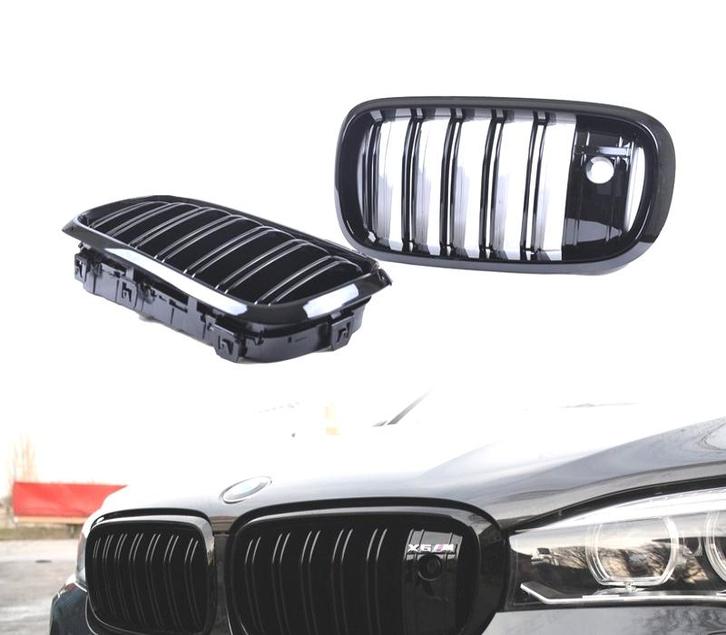 CALANDRES AVANT BMW X5 F15 13-20 X6 F16 14- NOIR BRILLANT NI, Auto-onderdelen, Carrosserie, Verzenden