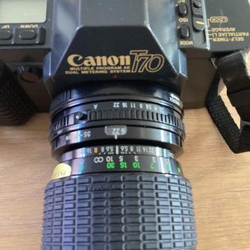 Canon T70 + Zoom 35-70mm | Appareil photo argentique