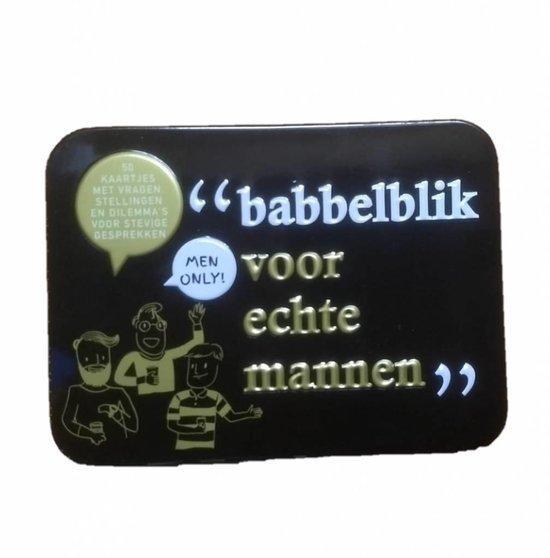 Babbelblik voor echte mannen 9789463332361 1234feest, Boeken, Stripverhalen, Gelezen, Verzenden