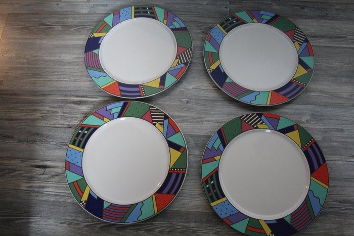 Rosenthal - Barbara Brenner - Eetservies (4) - Metropol, Antiek en Kunst, Kunst | Designobjecten