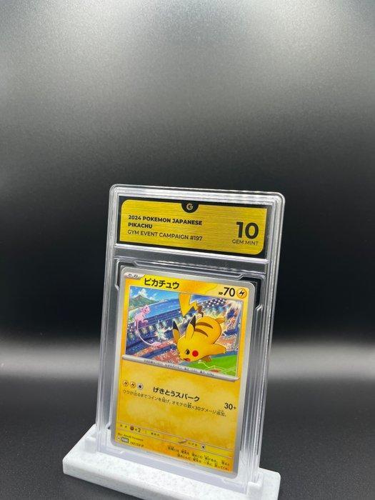 Pokémon - 1 Graded card - Pikachu Pikachu Gym Event Campaign, Hobby en Vrije tijd, Verzamelkaartspellen | Pokémon