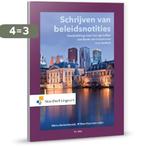 Schrijven van beleidsnotities 9789001875350, Boeken, Verzenden, Nieuw, Rinke Berkenbosch