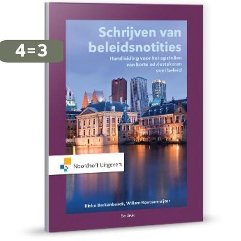 Schrijven van beleidsnotities 9789001875350, Boeken, Economie, Management en Marketing, Nieuw, Verzenden