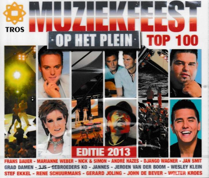 Muziekfeest op het Plein top 100 (4cd) op CD, Cd's en Dvd's, Dvd's | Overige Dvd's, Nieuw in verpakking, Verzenden