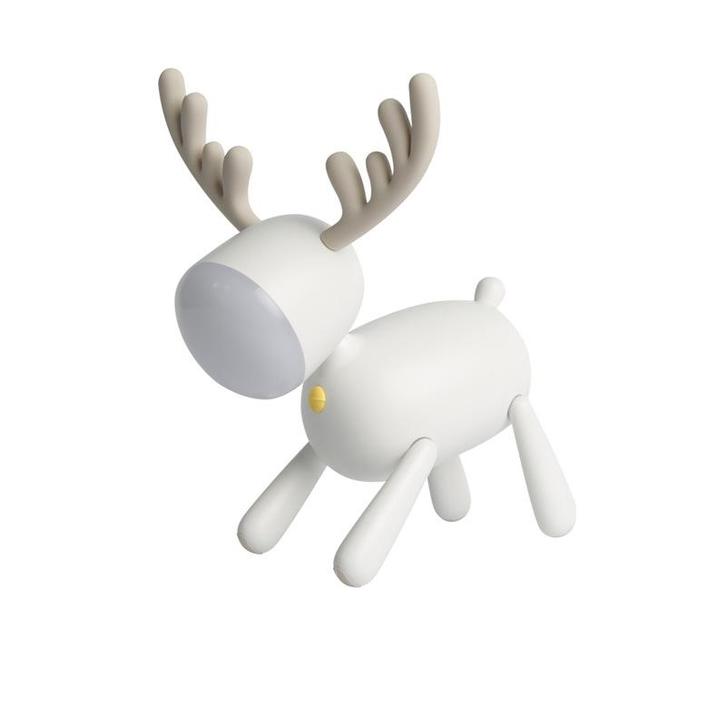 Hert Nachtlampje Dimbaar Wit Kinder Eland Lamp Nachtlamp Lee, Verzamelen, Overige Verzamelen, Verzenden