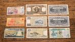 Monde. - 9 banknotes - various dates (Sans prix de réserve)