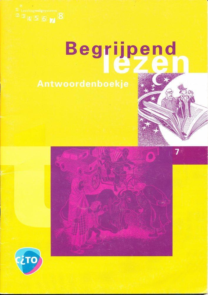 CITO Begrijpend Lezen antwoordenboek groep 7, Boeken, Schoolboeken, Verzenden
