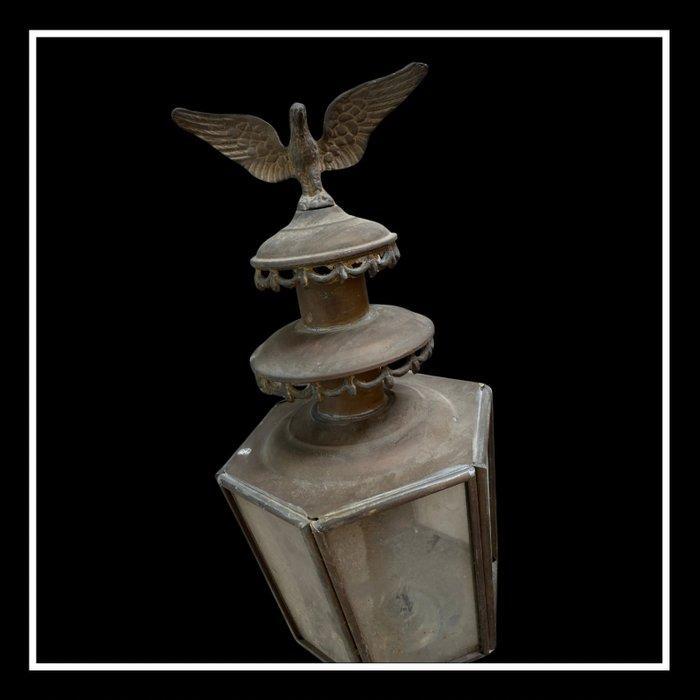 Lantaarn (2) - Messing - Grand Carriage Lanterns, Antiek en Kunst, Antiek | Overige Antiek