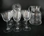 Drinkservies (11) - Kristal - Belle Époque, Antiek en Kunst