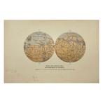 Camille Flammarion - Map of the planet Mars - Astronomy -