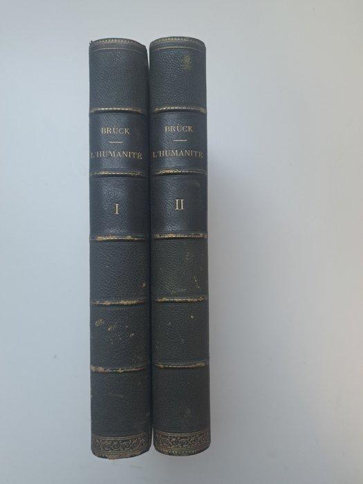 R. Brück - LHumanité, son développement et sa durée - 1866, Antiek en Kunst, Antiek | Boeken en Manuscripten