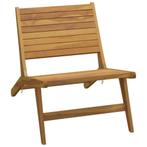 Teak Tuinstoel Massief | OP = OP | Topkwaliteit voor minder!, Tuin en Terras, Verzenden, Nieuw, Teakhout, Inklapbaar