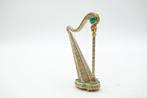 Figure - Malachite harp - Argent 800
