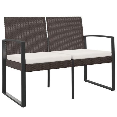 Tuinbank 2-zits met Kussens | OP = OP | 40% Korting, Tuin en Terras, Tuinbanken, Nieuw, Kunststof, Verzenden