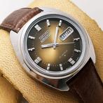 Seiko - 5 Actus Brown Automatic Vintage - Zonder, Handtassen en Accessoires, Horloges | Heren, Nieuw