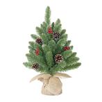 Black Box Trees - Creston kerstboom m-burlap frosted, gro..., Verzenden