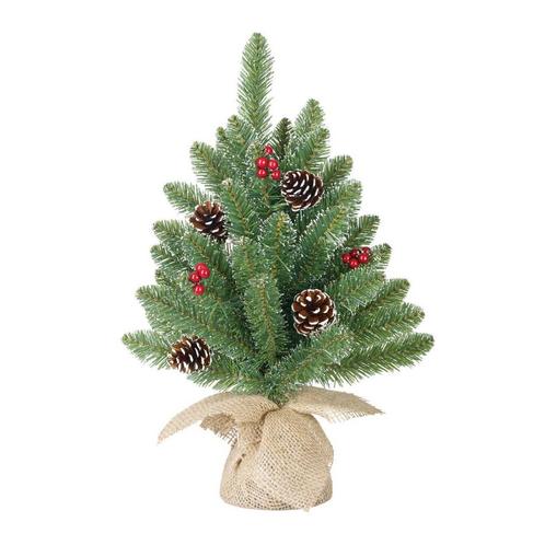 Black Box Trees - Creston kerstboom m-burlap frosted, gro..., Huis en Inrichting, Woonaccessoires | Overige, Nieuw, Verzenden